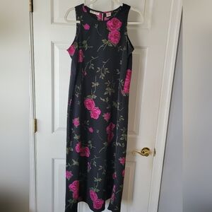 LAURA TAYLOR MIDI FLORAL DRESS SIZE 11/12